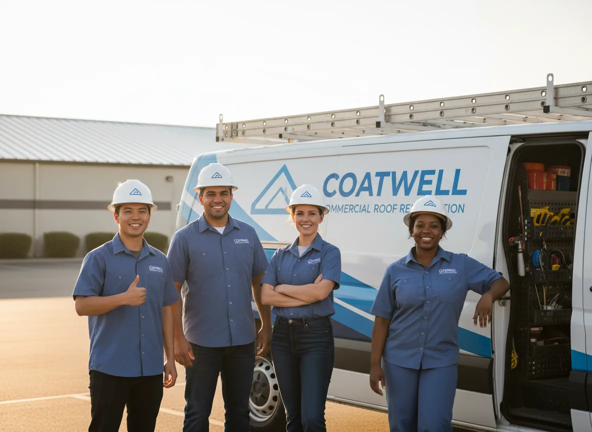 Commercial roof coating company in Miles, TX